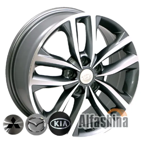 Zorat Wheels BK846 7.5x18 5x114.3 ET40 DIA67.1 GP