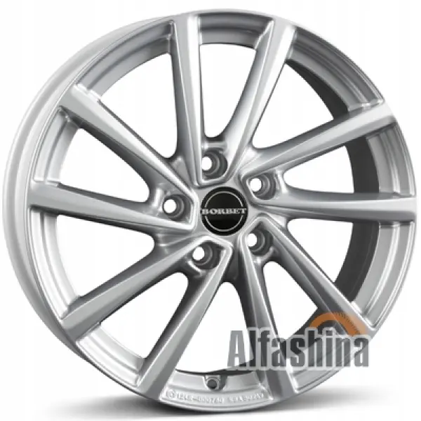 Borbet V 7x18 5x110 ET38 DIA65.1 S