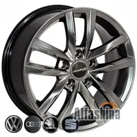 Zorat Wheels BK5182 7.5x17 5x112 ET45 DIA57.1 HB