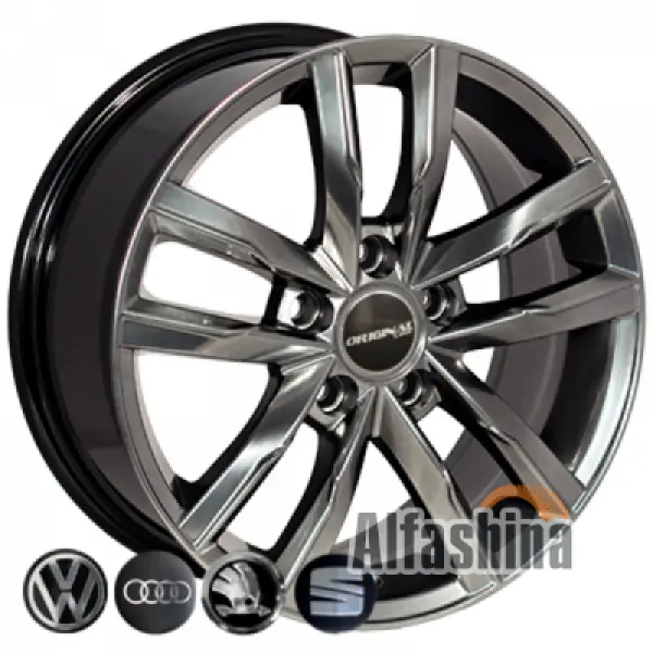 Zorat Wheels BK5182 7.5x17 5x112 ET45 DIA57.1 HB