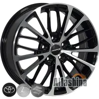 Zorat Wheels BK5343 6.5x16 5x114.3 ET40 DIA60.1 BP
