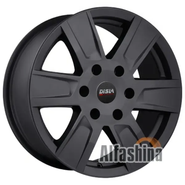 Disla Cyclone 7.5x17 5x130 ET50 DIA71.6 Black