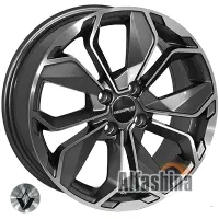 Zorat Wheels BK5296 6.5x16 4x100 ET38 DIA60.1 GP