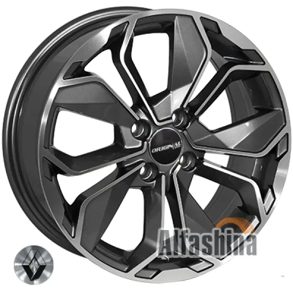 Zorat Wheels BK5296 6.5x16 4x100 ET38 DIA0 GP