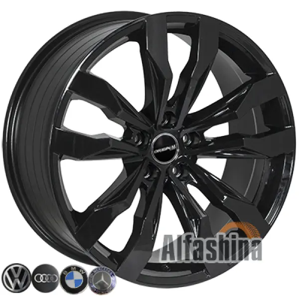 Zorat Wheels BK5333 8.5x20 5x112 ET33 DIA66.6 Black