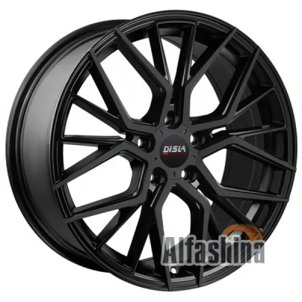 Disla Crystal 7x16 5x114.3 ET40 DIA67.1 Black