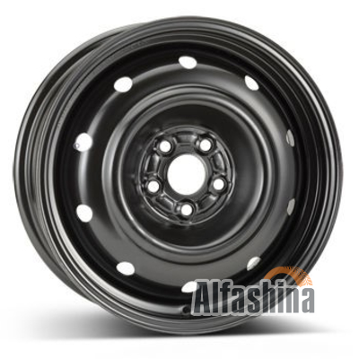 ALST (KFZ) 9552 Subaru 6.5x16 5x100 ET48 DIA56.1 Black