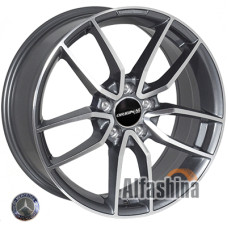 JH A045 8x18 5x112 ET43 DIA66.6 GMF