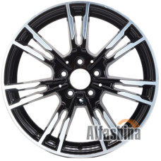 Replica B7065 8.5x19 5x120 ET30 DIA72.6 BKF