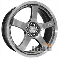 Kyowa Racing KR-208 7.5x18 5x108 ET45 DIA73.1 HPBL