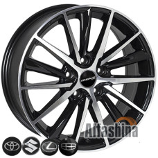 Zorat Wheels BK5809 6.5x16 5x114.3 ET40 DIA60.1 BP