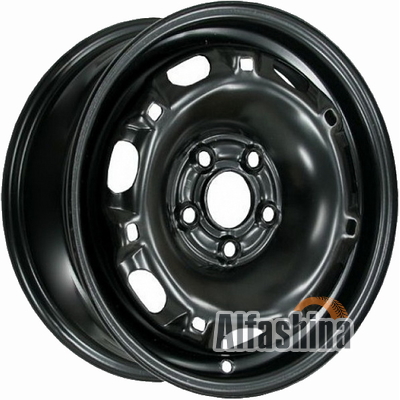 Kapitan VAG 6.5x16 5x100 ET36 DIA57.1 Black