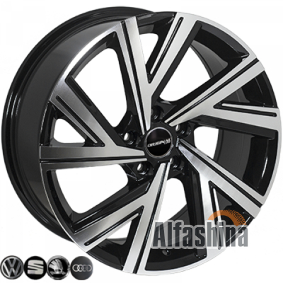 Zorat Wheels BK5805 8x19 5x112 ET45 DIA57.1 BP