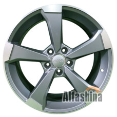 Replica Audi R6101 8x18 5x112 ET35 DIA66.45 SGMF