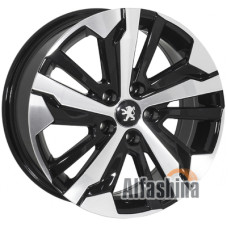 Zorat Wheels BK5837 7x17 5x108 ET40 DIA65.1 BP