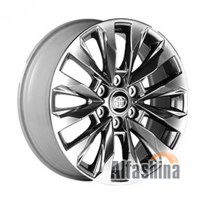 Replica TY756 8x20 6x139.7 ET60 DIA95.1 Chrome-Sil