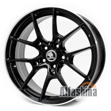 Replica Skoda KW11 7x16 5x112 ET35 DIA66.6 MBL