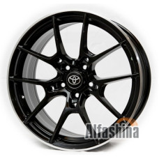 Replica Toyota KW11 8.5x19 5x114.3 ET35 DIA73.1 MBL