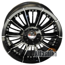 Sportmax Racing 510A 6.5x15 5x112/114.3 ET38 DIA67.1 Black