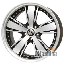 Replica Volkswagen V21 8.5x18 5x112 ET35 DIA73.1 MBMF