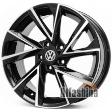 Replica Volkswagen RB222 7.5x18 5x112 ET50 DIA0 BMF