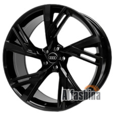 Replica Audi 6105 9.5x22 5x112 ET35 DIA66.45 Black