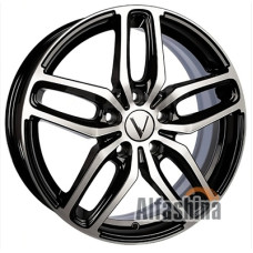 Vector B199 6.5x17 4x100 ET41 DIA60.1 Алмаз черн