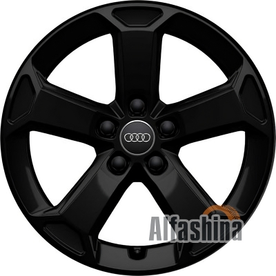 Audi OEM 81A071497AAX1 7x17 5x112 ET45 DIA57.1 Black