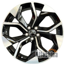 Replica A5480 10x22 5x112 ET25 DIA66.5 Black