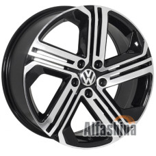 Zorat Wheels ZW-BK5156 8x18 5x112 ET45 DIA57.1 BP
