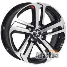 Zorat Wheels ZW-BK5447 6.5x16 4x108 ET20 DIA65.1 MB