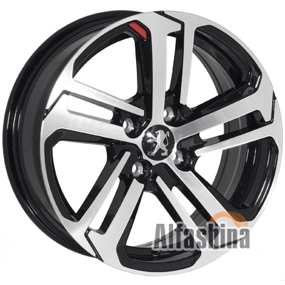Zorat Wheels ZW-BK5447 6.5x16 4x108 ET20 DIA65.1 MB