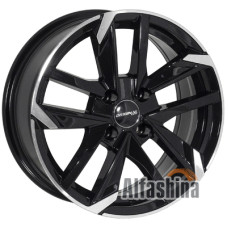 Zorat Wheels ZW-BK5788 7.5x17 4x108 ET25 DIA65.1 BP