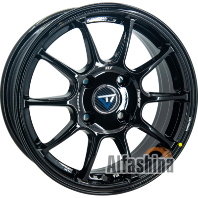 VLF ULF15 6.5x15 4x100 ET40 DIA73.1 Black