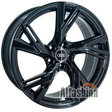 Replica Audi R6 8.5x19 5x112 ET30 DIA66.45 Black