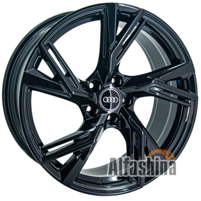 Replica Audi R6 8.5x19 5x112 ET30 DIA66.45 Black