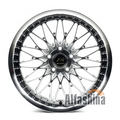 Replica CW0912 8.5x19 5x112 ET35 DIA66.6 HPBL
