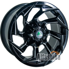 GT 168137 8.5x16 6x139.7 ET0 DIA110.1 Black