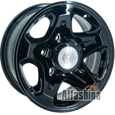 Replica Toyota GT 166168 7x16 5x150 ET0 DIA110.1 Black