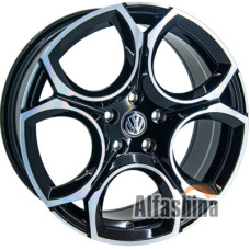 Replica Volkswagen 8386 8x18 5x112 ET42 DIA57.1 BMF