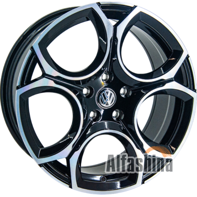 Replica Volkswagen 8386 8x18 5x112 ET42 DIA57.1 BMF