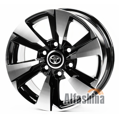 Replica TY3124 7.5x17 6x139.7 ET25 DIA106.1 BMF