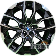 Replica BMW 7118 9.5x22 5x120 ET40 DIA74.1 BMF