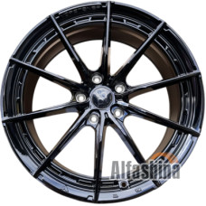 Flow Forming FF586 7.5x17 5x108 ET35 DIA73.1 Black
