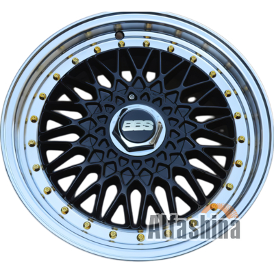 Replica REW032 7x16 5x108/114.3 ET30 DIA73.1 Black