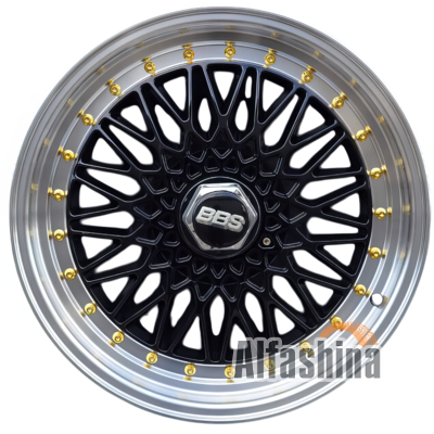 Replica REW032-7 7.5x17 5x108/114.3 ET30 DIA73.1 Black