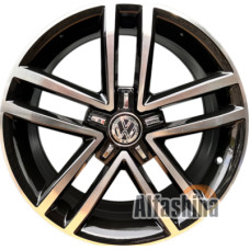 Replica 7093 7x17 5x112 ET43 DIA57.1 Black
