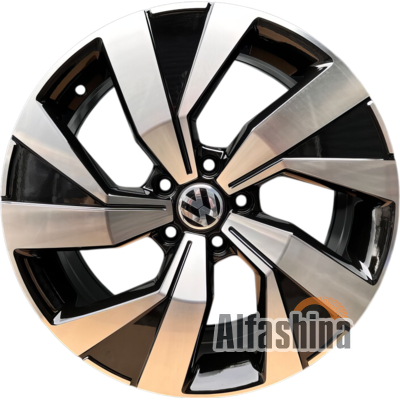 Replica 8044 7x18 5x112 ET43 DIA57.1 Black