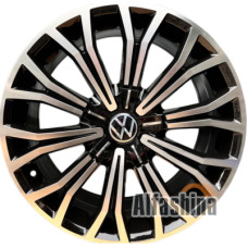 Replica 8054 8x18 5x112 ET39 DIA66.5 Black