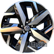 Replica FBX236-8 8x18 5x112 ET44 DIA57.1 Black